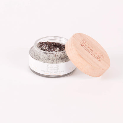 Lemon & Poppy Seed Dead Sea Salt Body Scrub
