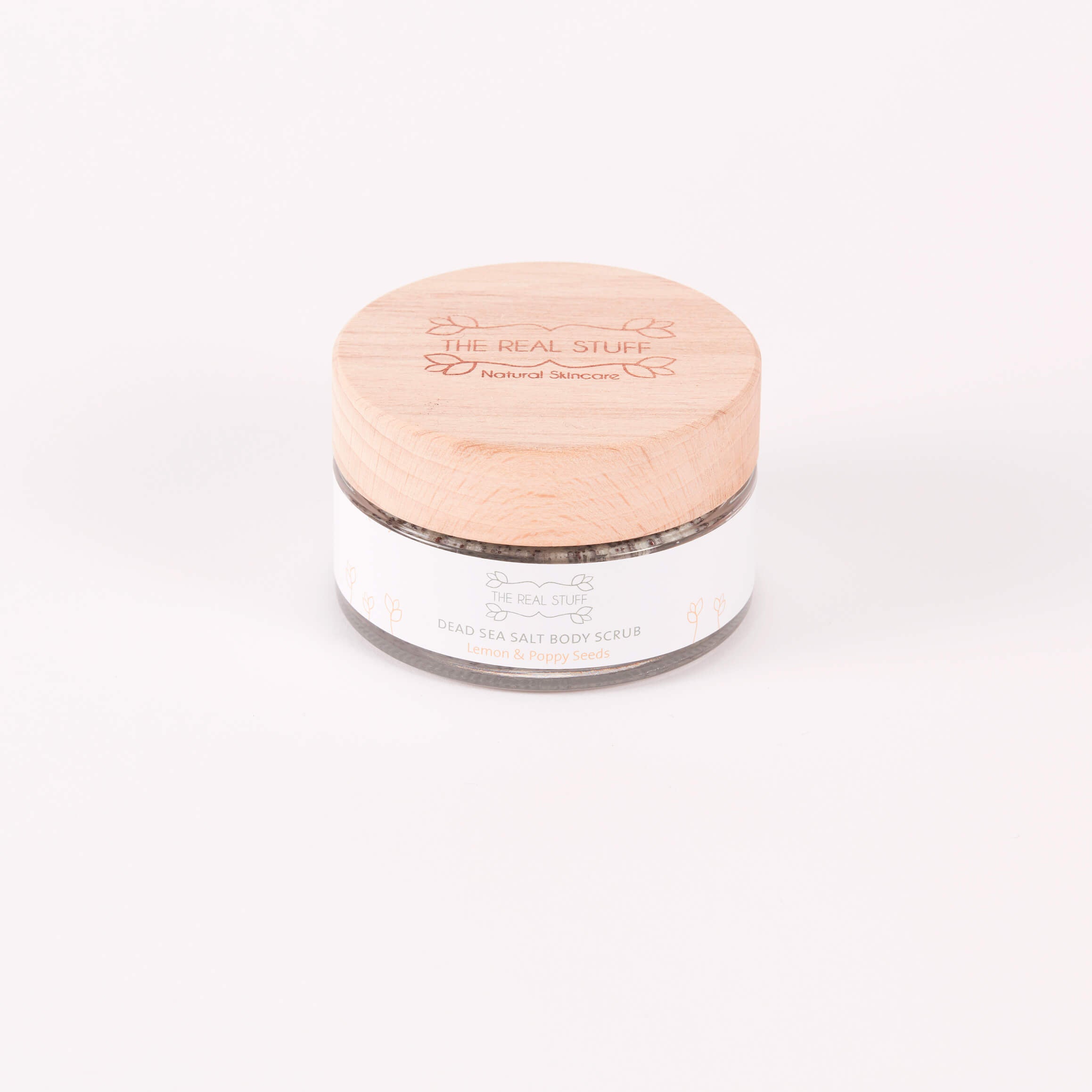 Lemon & Poppy Seed Dead Sea Salt Body Scrub